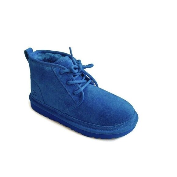 UGG Neumel II Ankle Chukka Boot Kids Size 2 Ages 8-10 Royal Dive Blue 1017320K - Picture 1 of 9